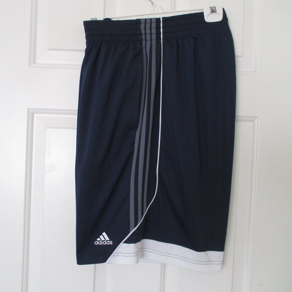 adidas Mens Navy Blue Drawstring Gym Short NWOT - Size 30W-36W - Picture 3 of 5